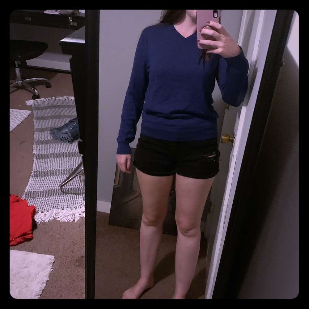 Royal Blue Wool Sweater